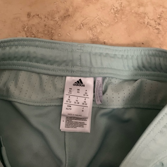 Adidas track pants teal size xs - Picture 5 of 7